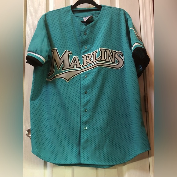 Vintage Circa 1993 Florida Marlins Baseball Jersey - Picture 1 of 7